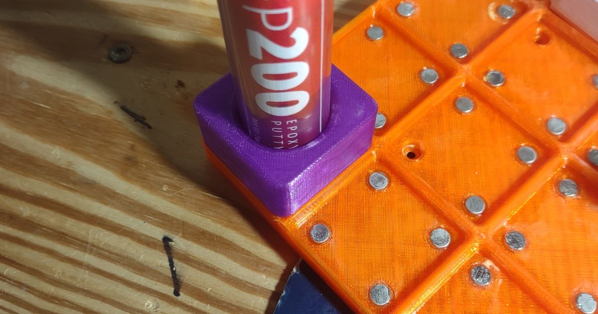 Gridfinity epoxy putty holder by Gunner A Download free STL model