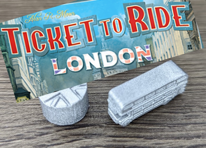 Easy Print London Double Decker Bus