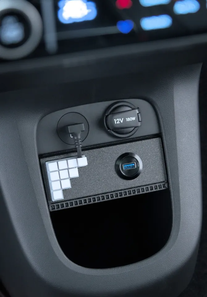 ioniq 5 cigarette lighter IONIQ 5 USB Tray for the Center Console by DET-Man | Download free STL  model