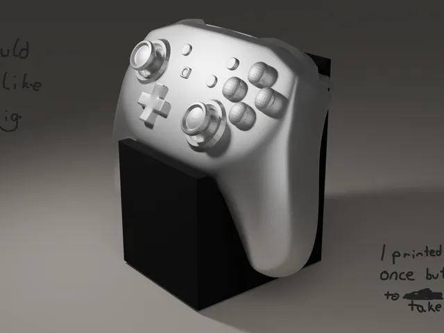Simple and Ugly Nintendo Switch Pro Controller Stand