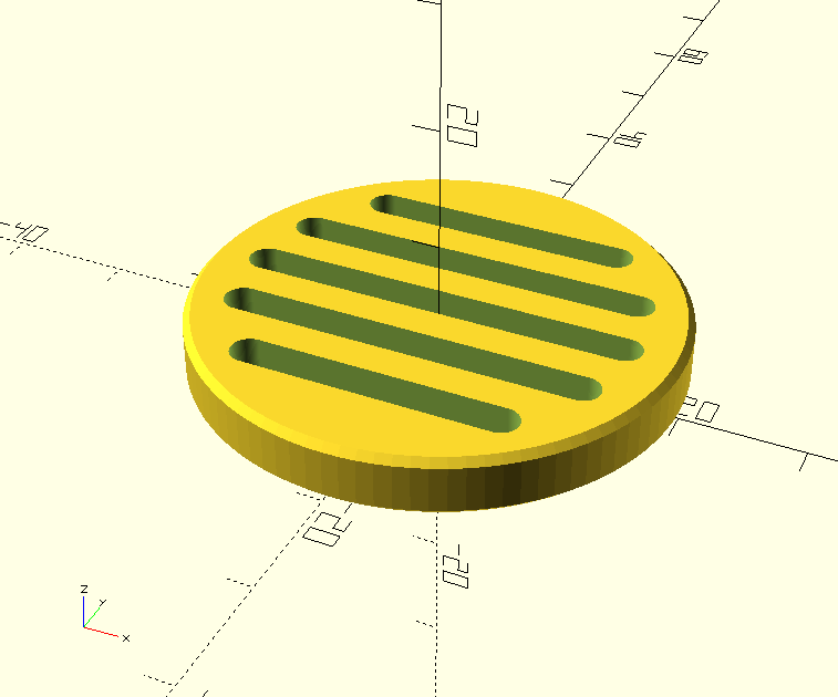 Round Shower Drain Grate