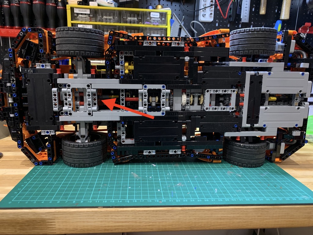 Lego porsche wall online mount