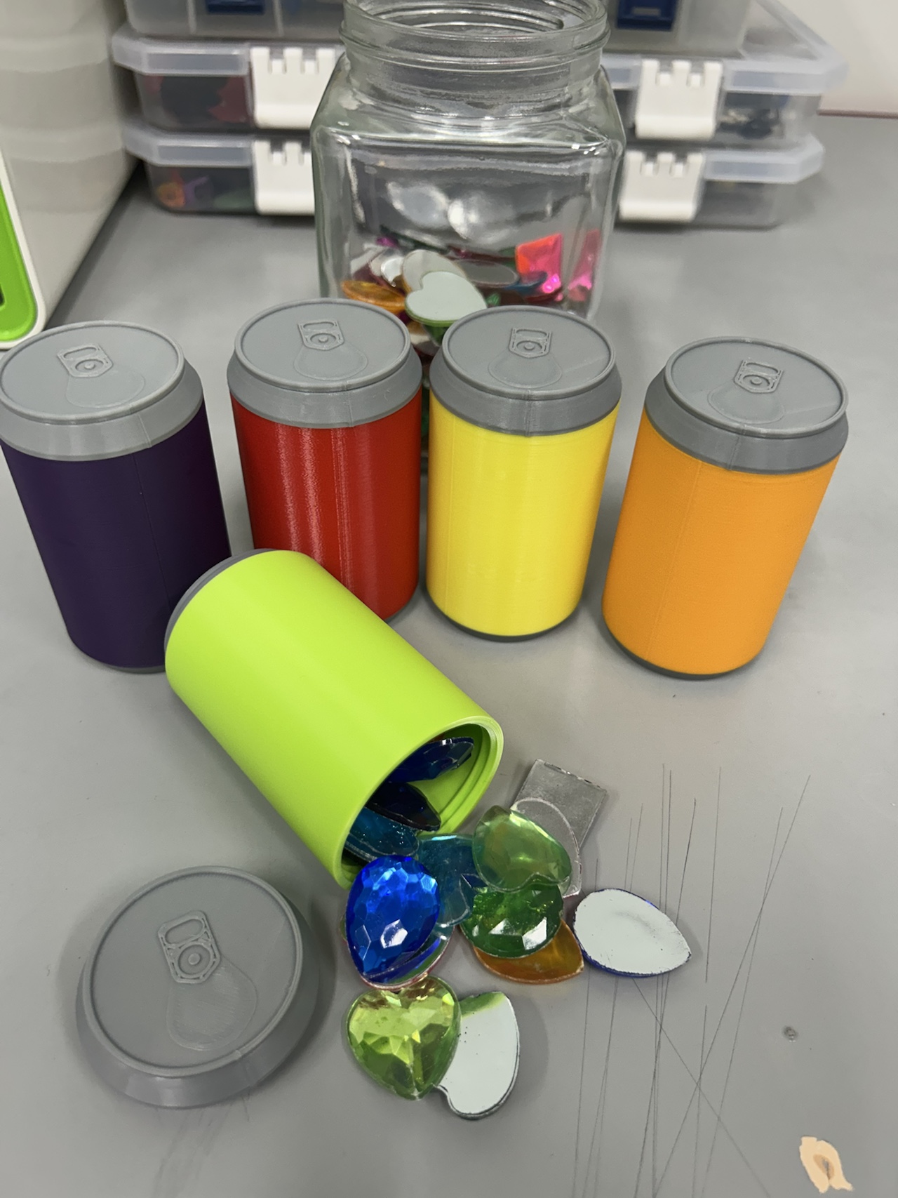 Soda Can Container