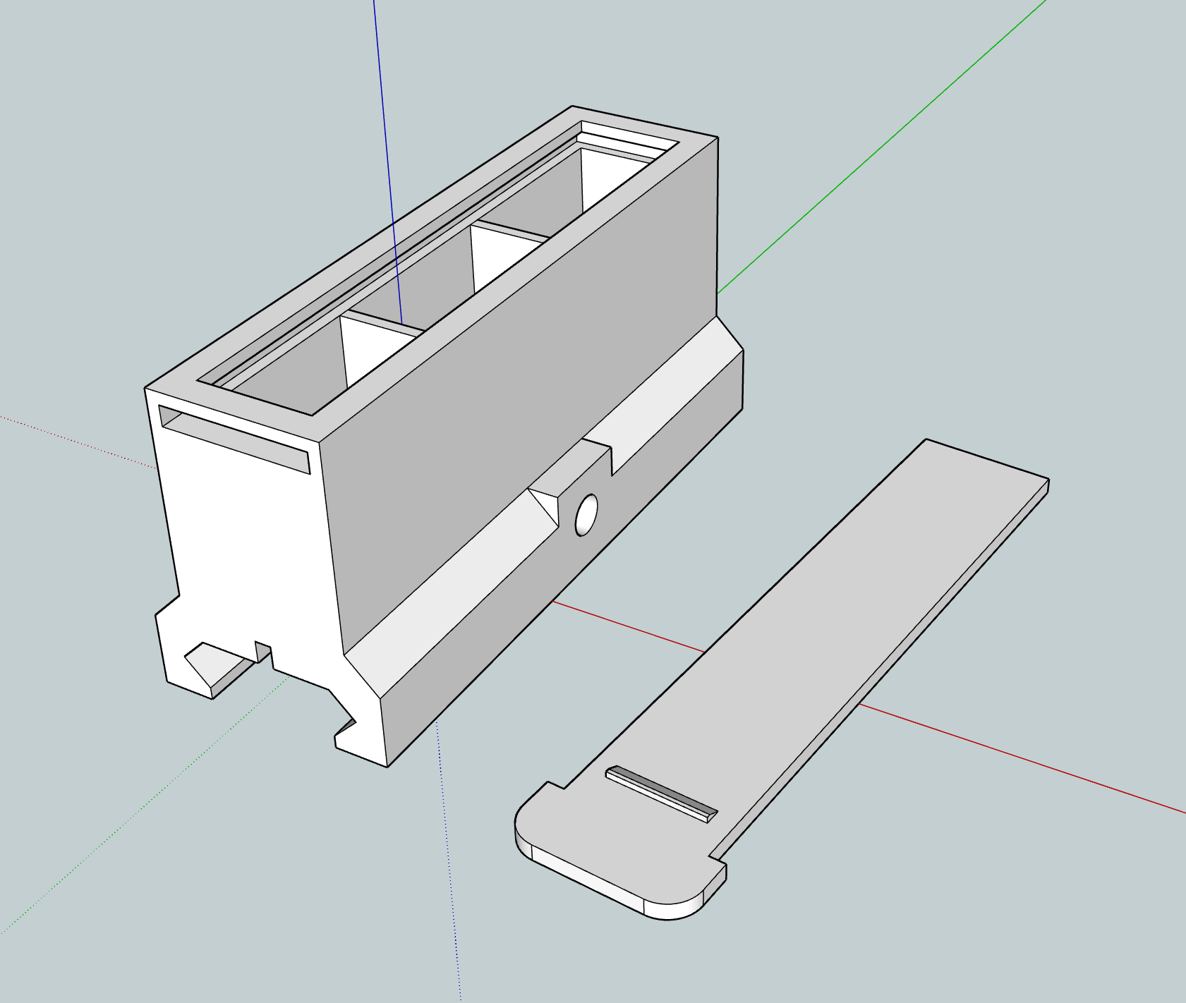 Picatinny rail weight
