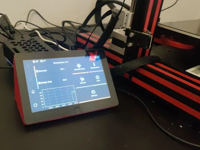 Waveshare 5" 800×480 IPS Touch Display Stand / Enclosure
