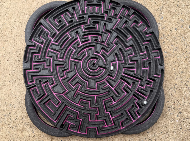 Incredible Round Marble Maze
