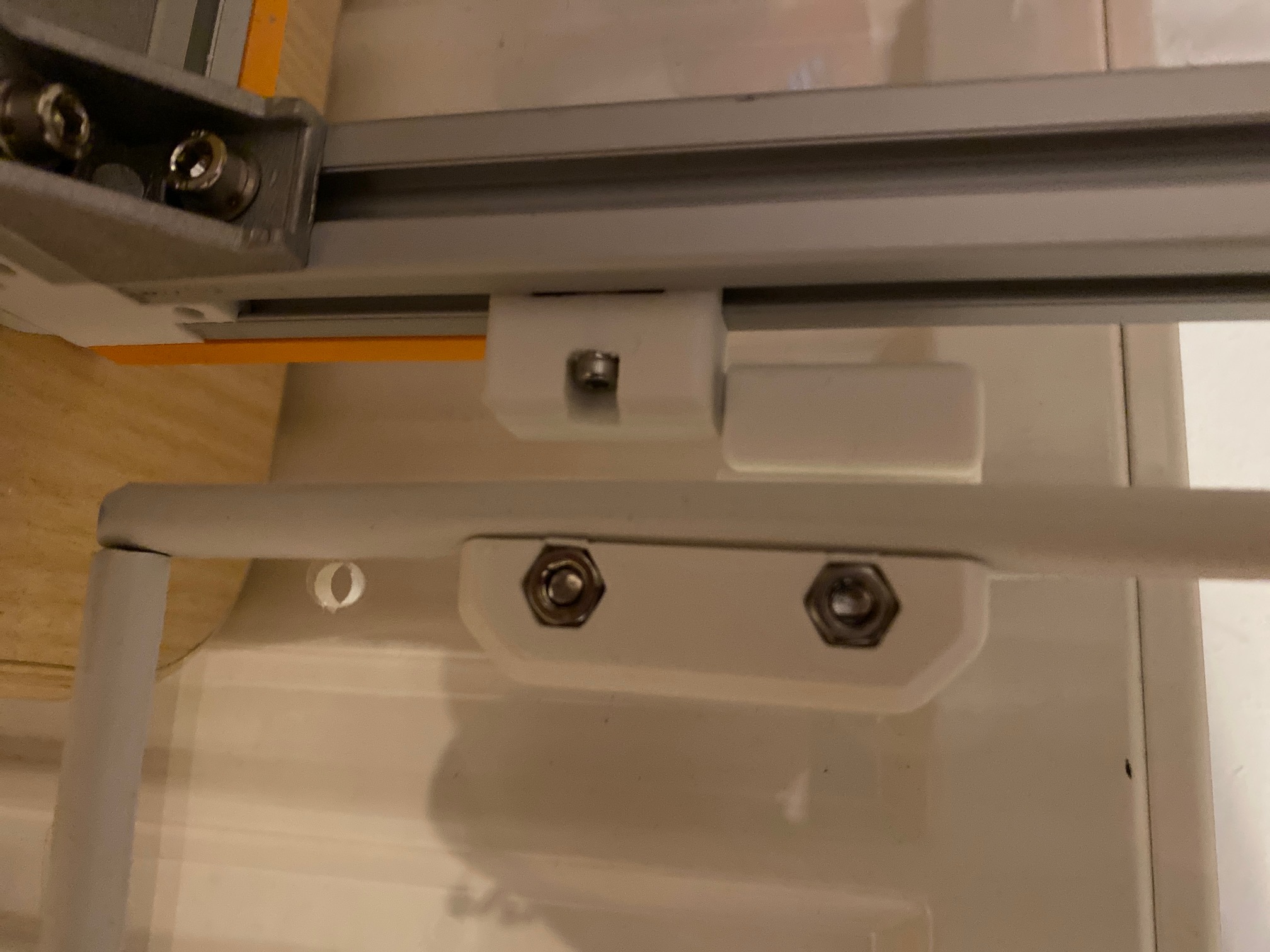 Extende Lift of Hinge for Voron/2020 Extrusion