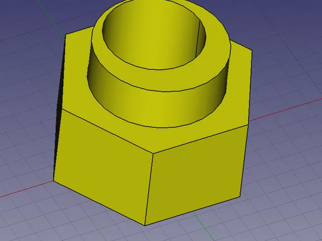 Temporary eccentric nut