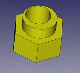 Temporary eccentric nut