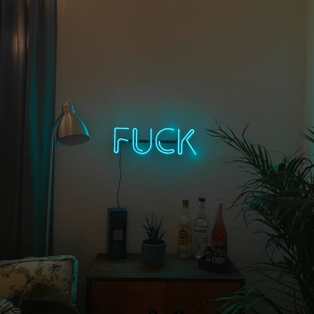 F*CK | Neon-esque Sign