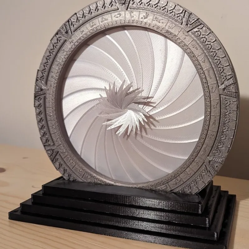 Spiral Vertical Paper Towel Holder by Ken Mills