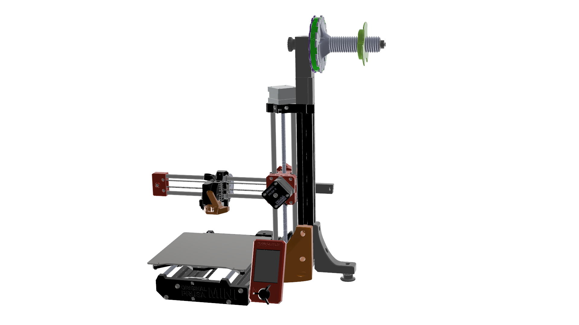 Prusa MINI Auto-Rewind Spool Holder