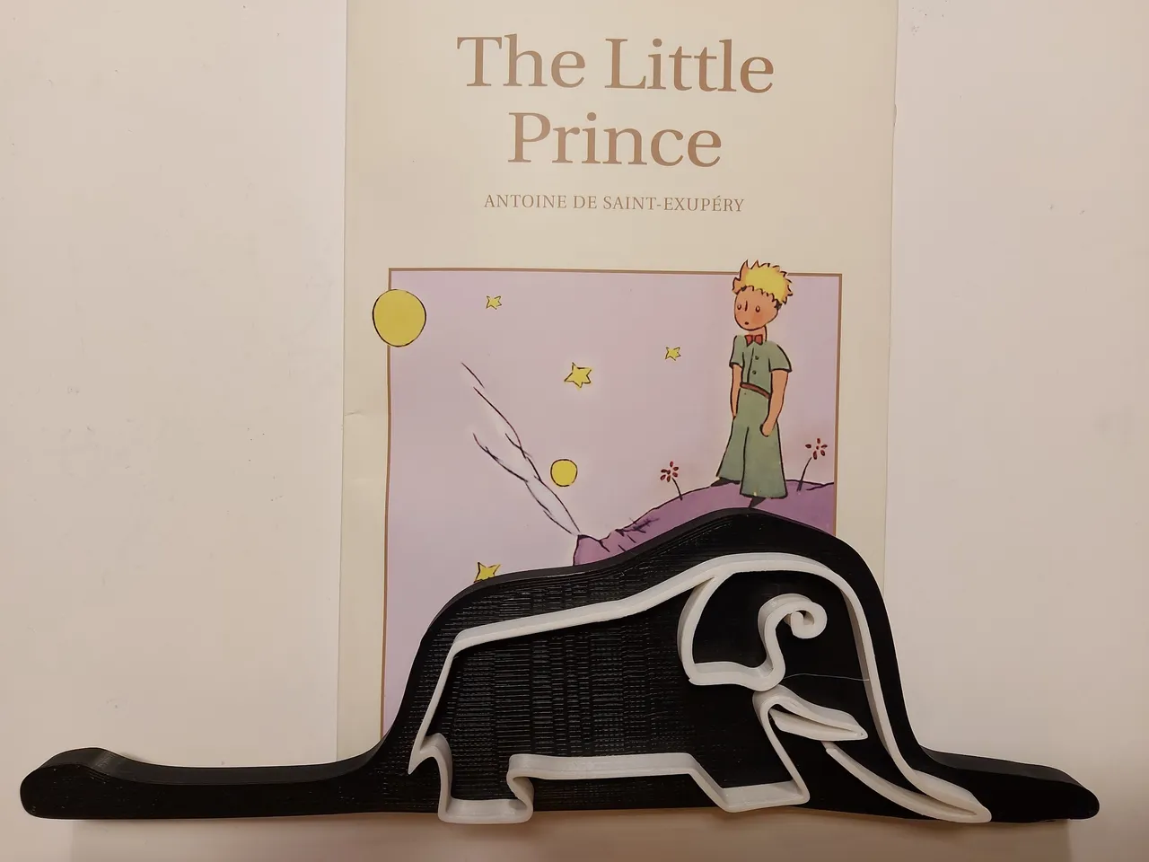 The Little Prince - Boa Constrictor Digesting An Elephant Wallart Wall  Designer Decoration By Rav | Download Free Stl Model | Printables.Com