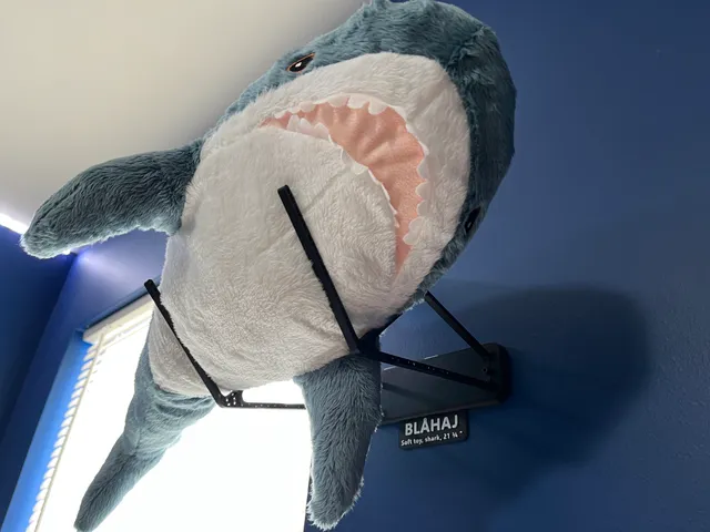IKEA 21¾" Blåhaj Wall Mount