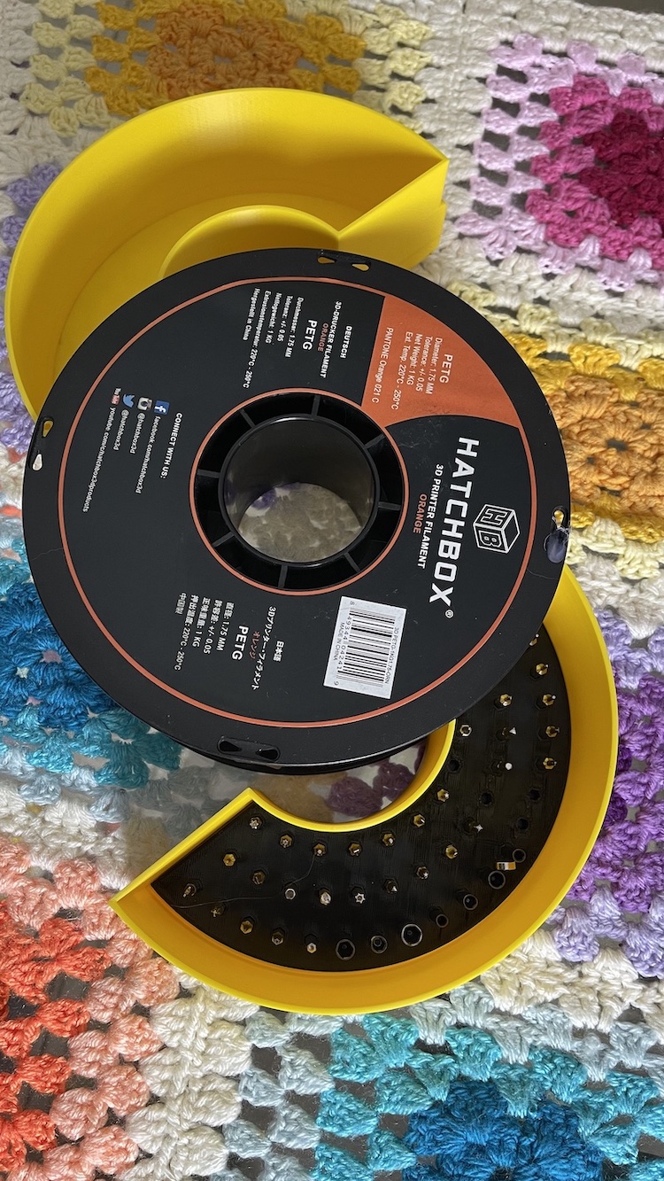 Hatchbox Spool Drawer with Removable Bit Storage Tray