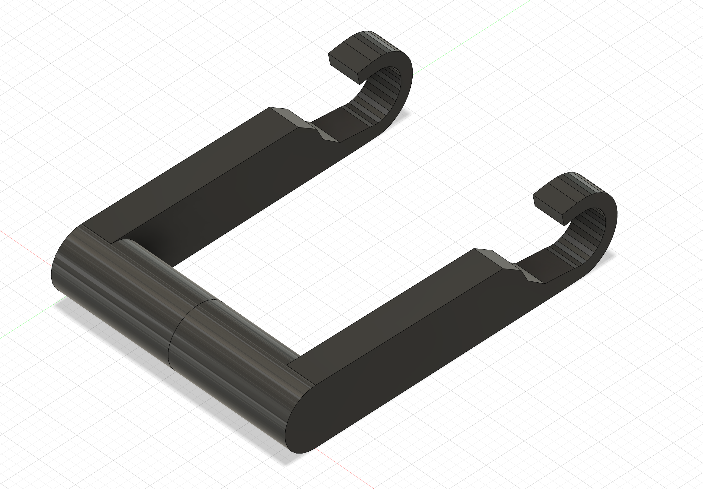 Hanging spool holder (2 piece, entirely printed)