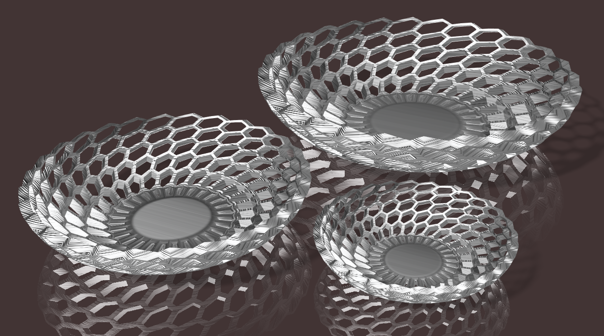 Voronoi Bowl Set