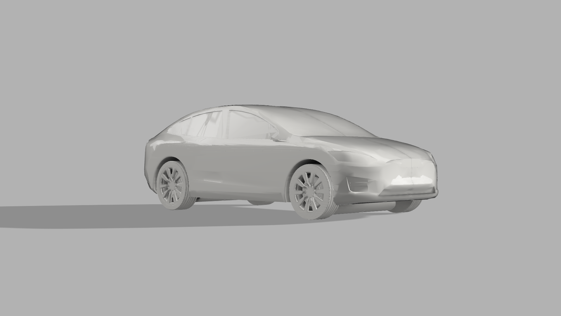 Tesla Model X (Print-in-Place)