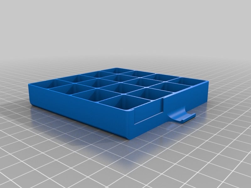 Miniatura 5 do modelo 3D Locking Drawer Box