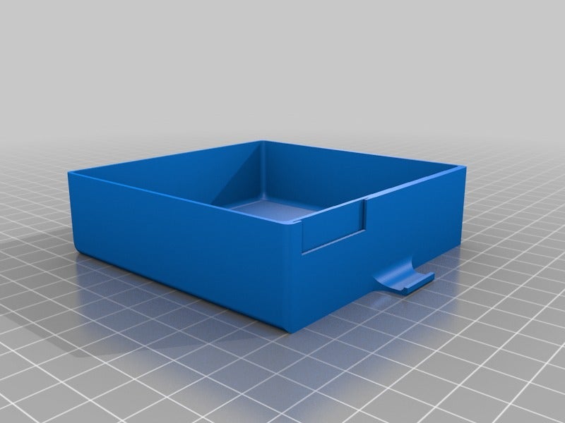 Miniatura 11 do modelo 3D Locking Drawer Box