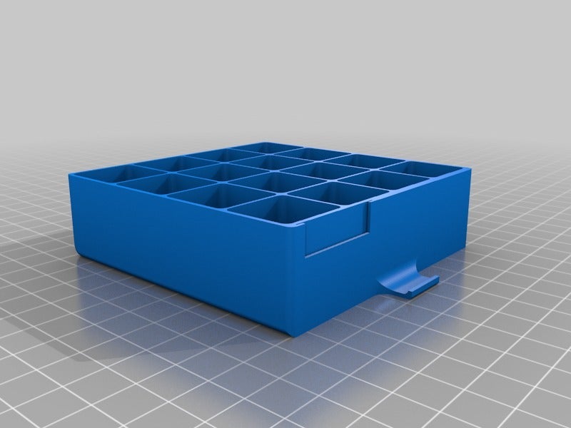 Miniatura 16 do modelo 3D Locking Drawer Box