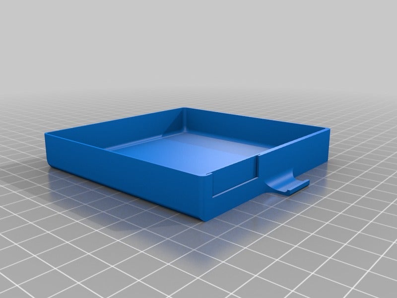 Miniatura 17 do modelo 3D Locking Drawer Box