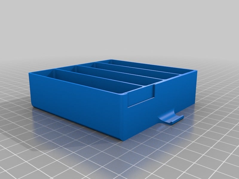 Miniatura 20 do modelo 3D Locking Drawer Box