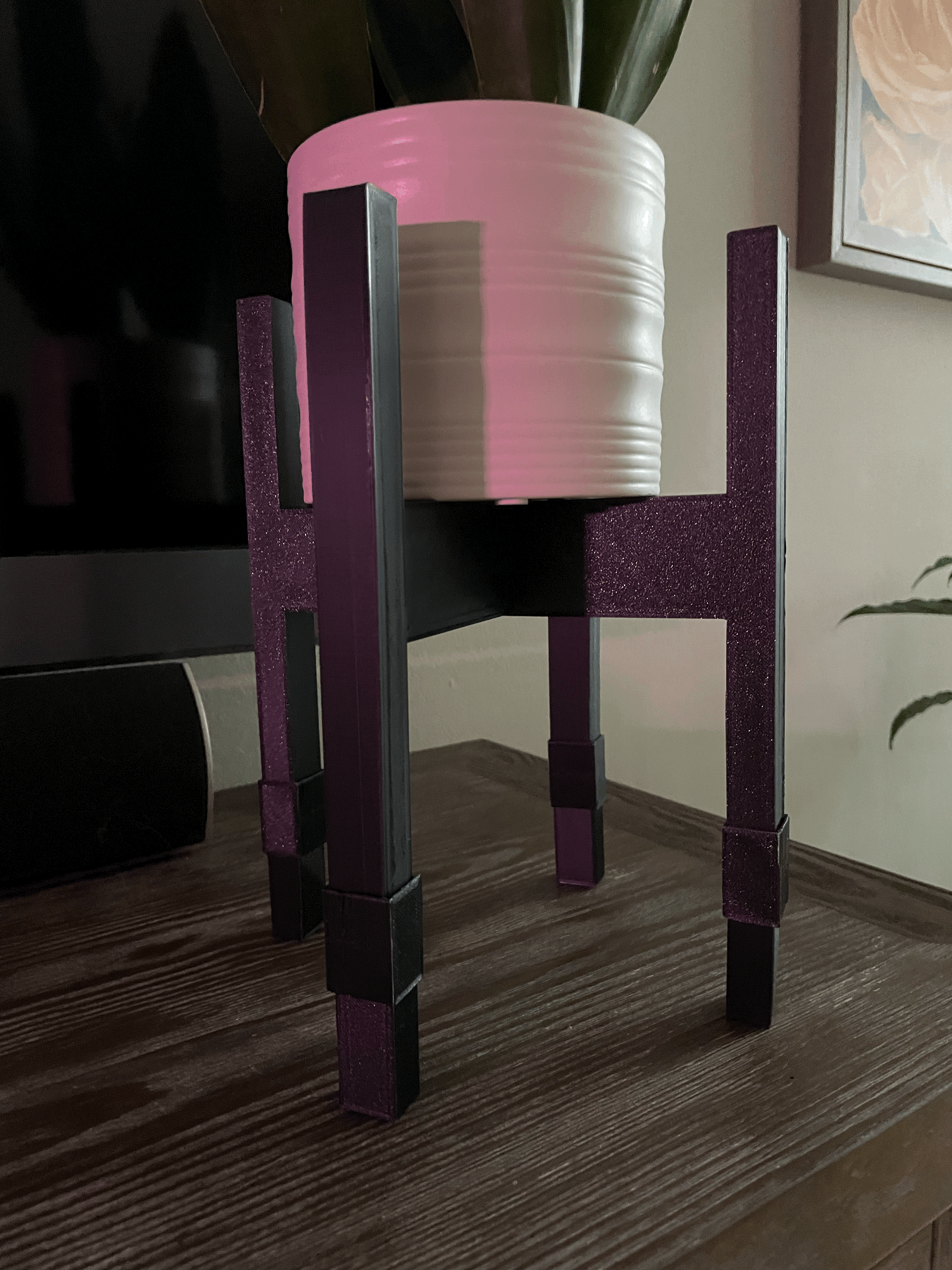 Miniatura 4 do modelo 3D Simple Modular Plant Stand