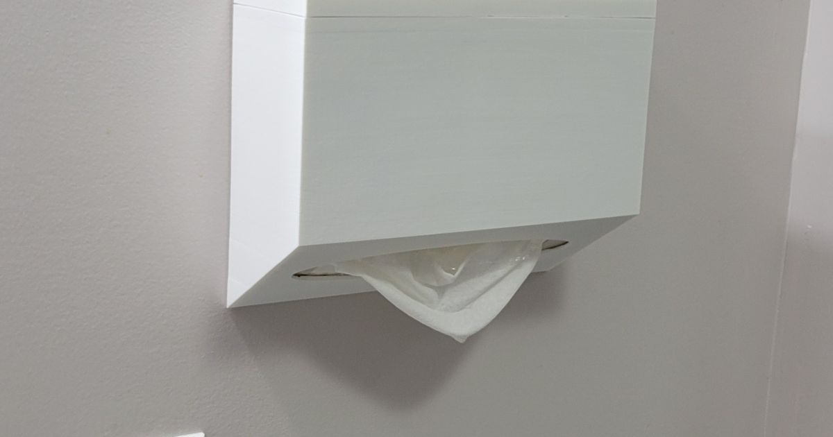 Kleenex Hand Towel Dispenser by Zeheeba Download free STL model