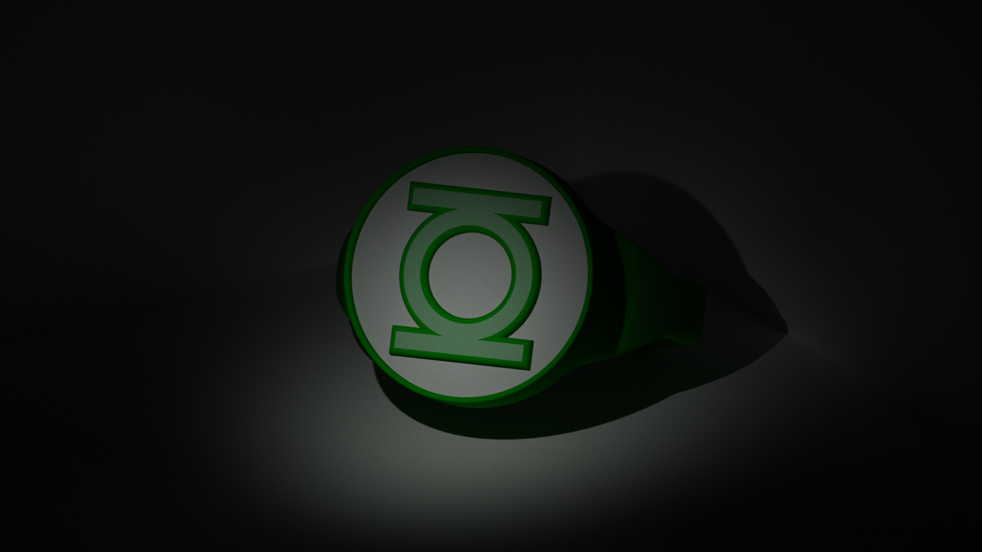 Green Lantern Ring by Printopolis3D | Download free STL model | Printables.com