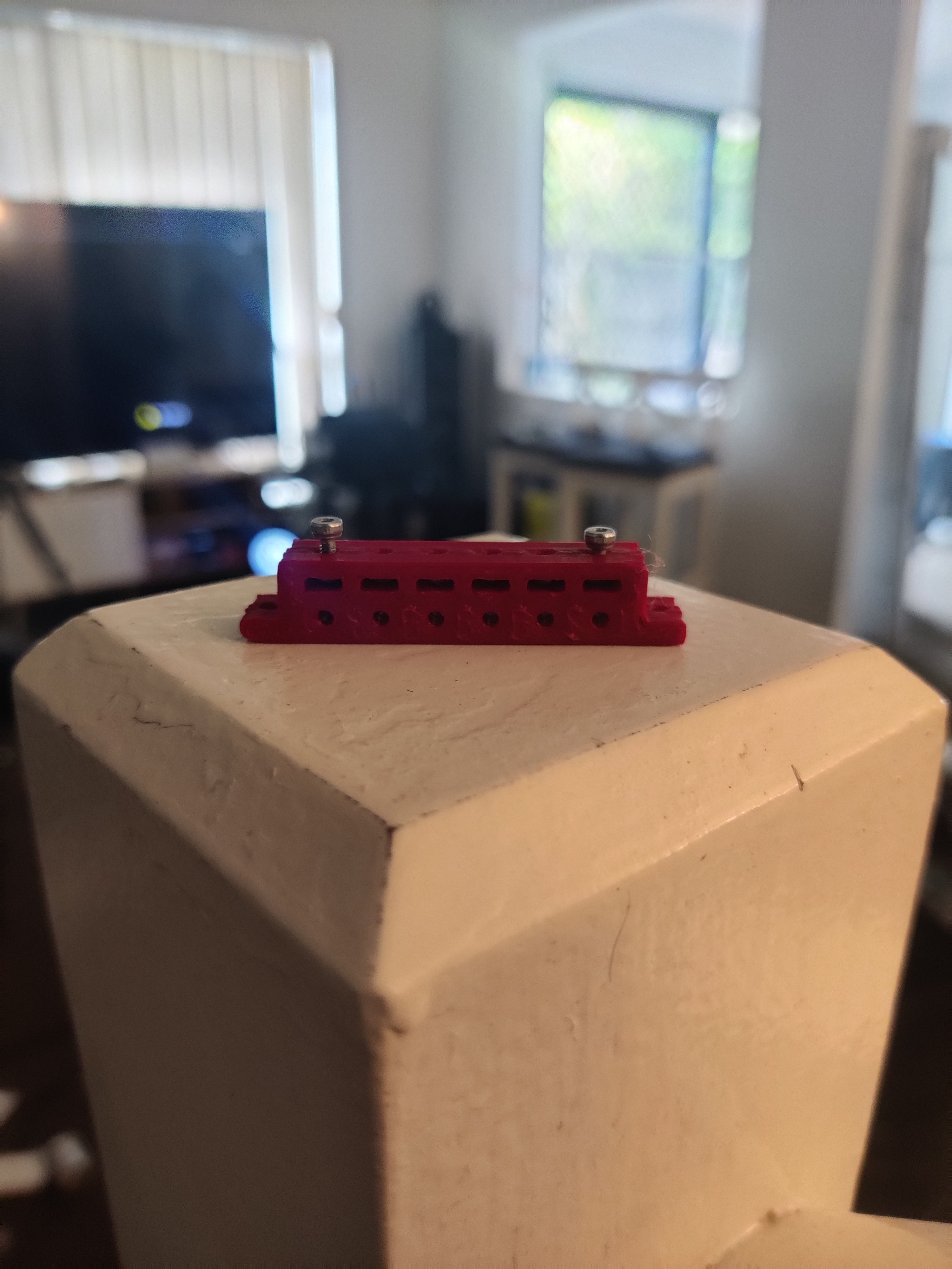 Terminal block (6 posts, M2 bolts and nuts req.)