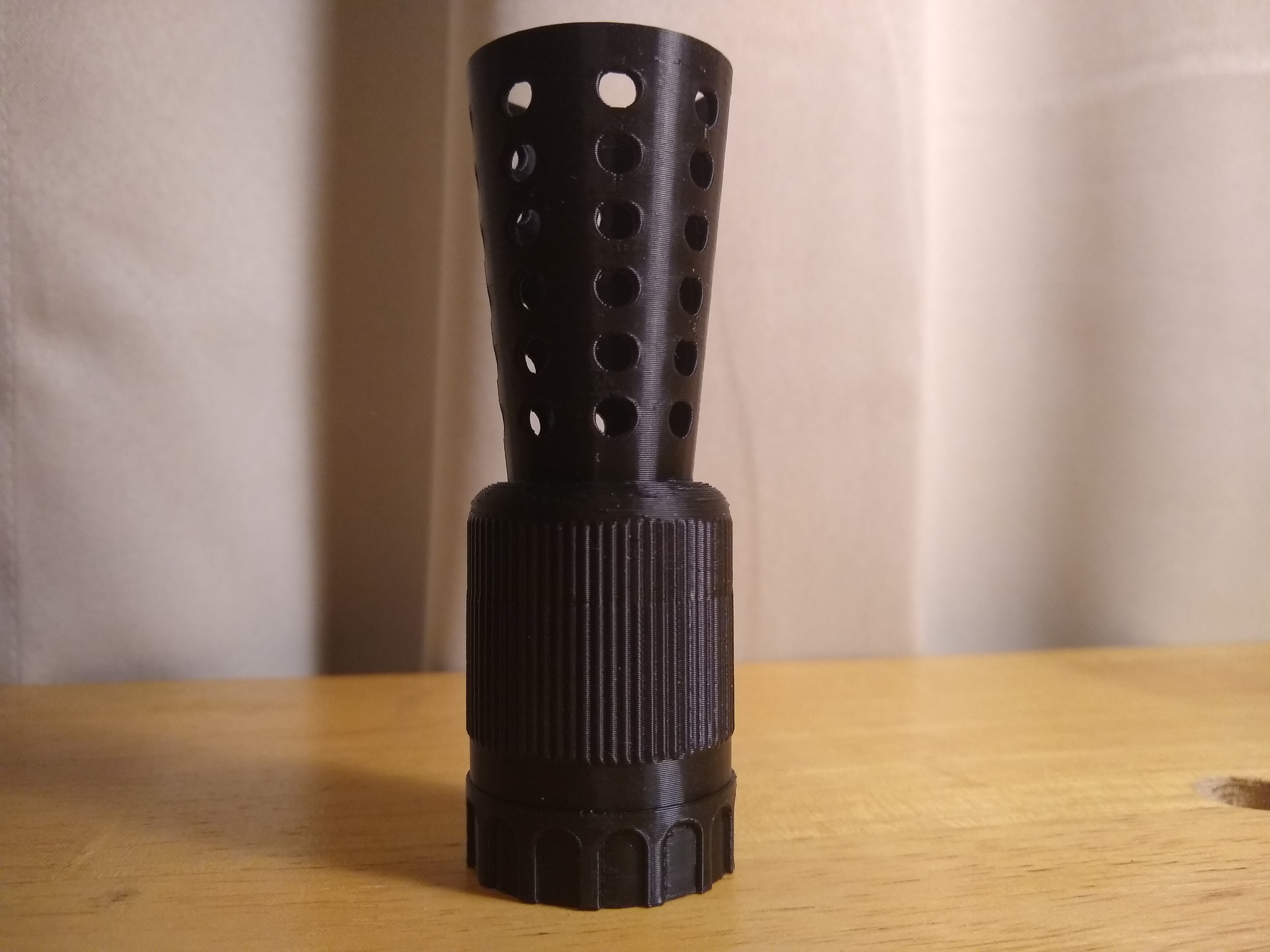 DL-44 Flash Suppressor Threaded for 1/2" x 28