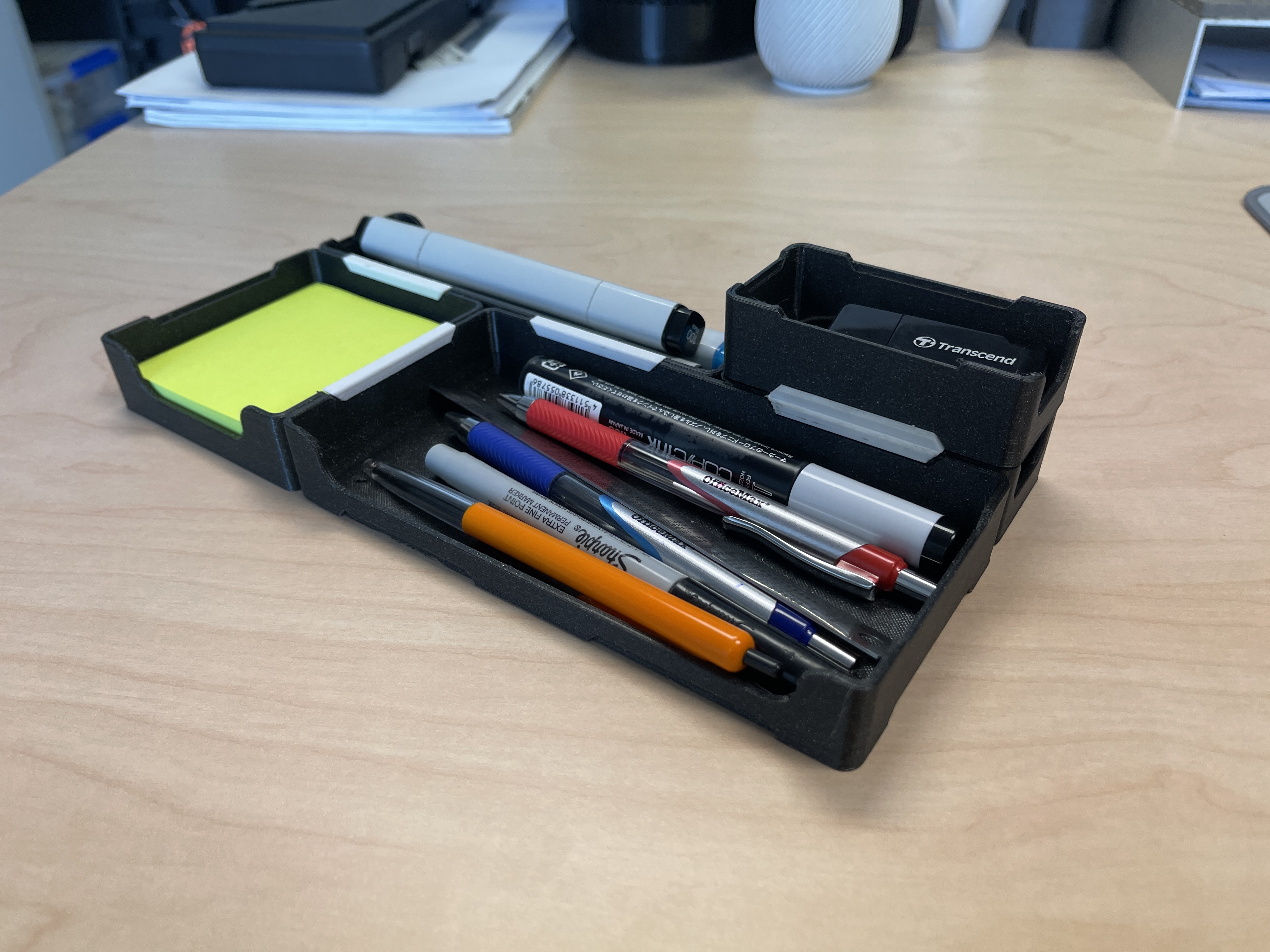 Miniatura 6 do modelo 3D Modular Desk Organiser!