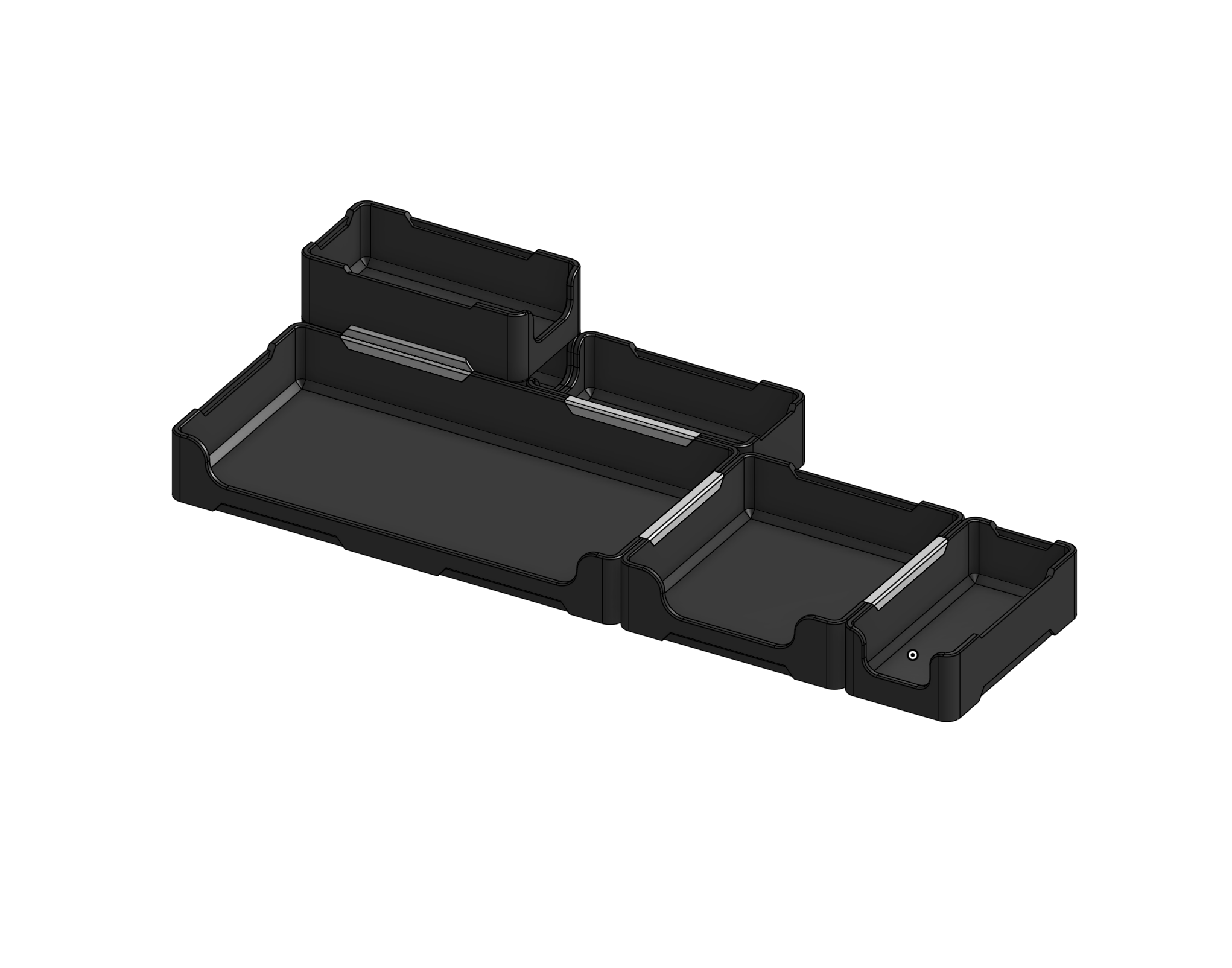 Miniatura 2 do modelo 3D Modular Desk Organiser!