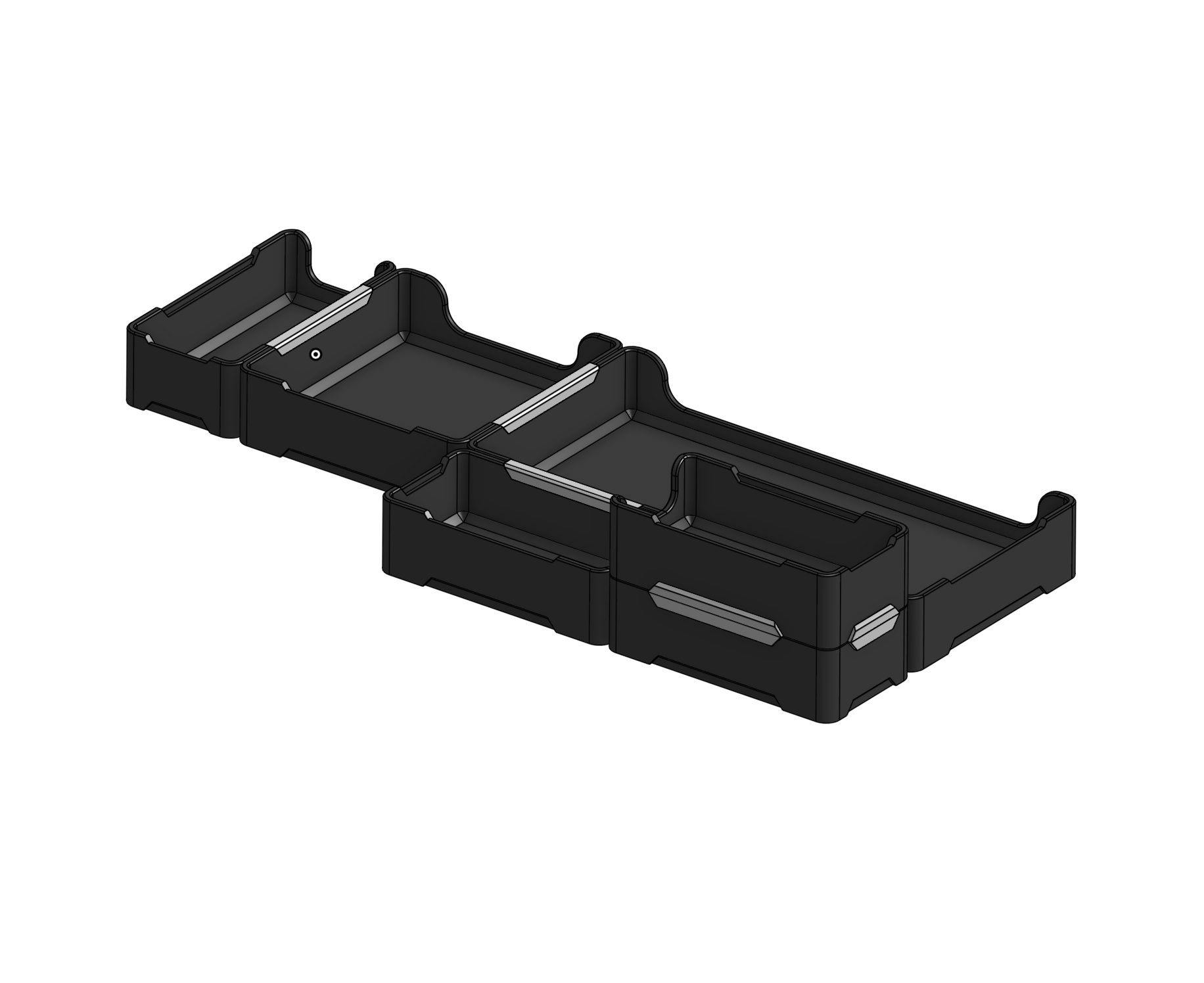Miniatura 3 do modelo 3D Modular Desk Organiser!