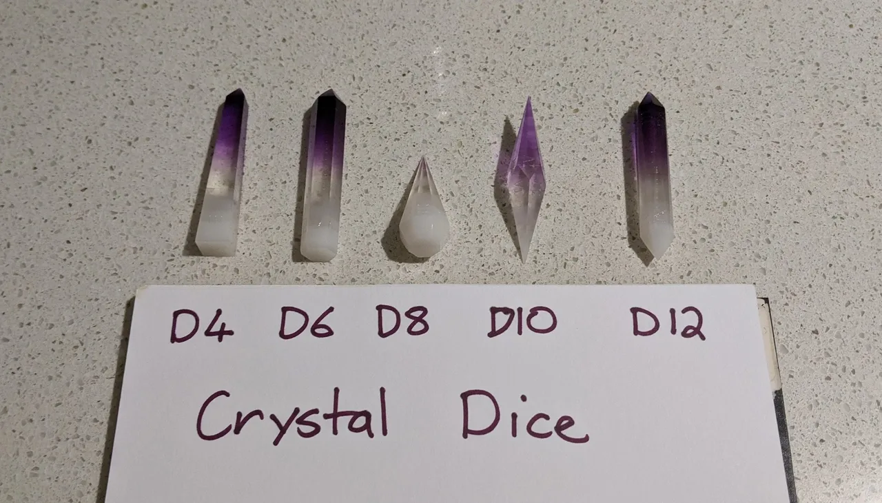 Blank Crystal D4 and Shard D4 Dice STL Files -  Canada in 2023