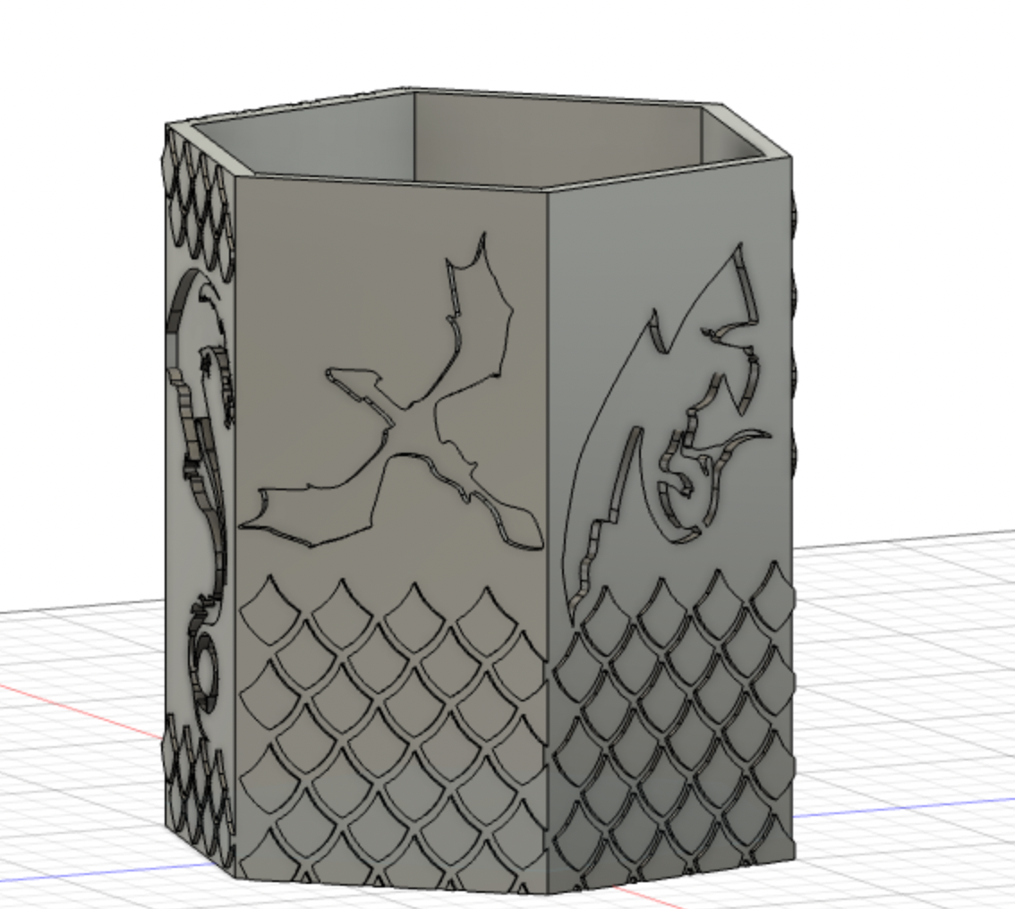 Dragon Pen Holder/Organizer