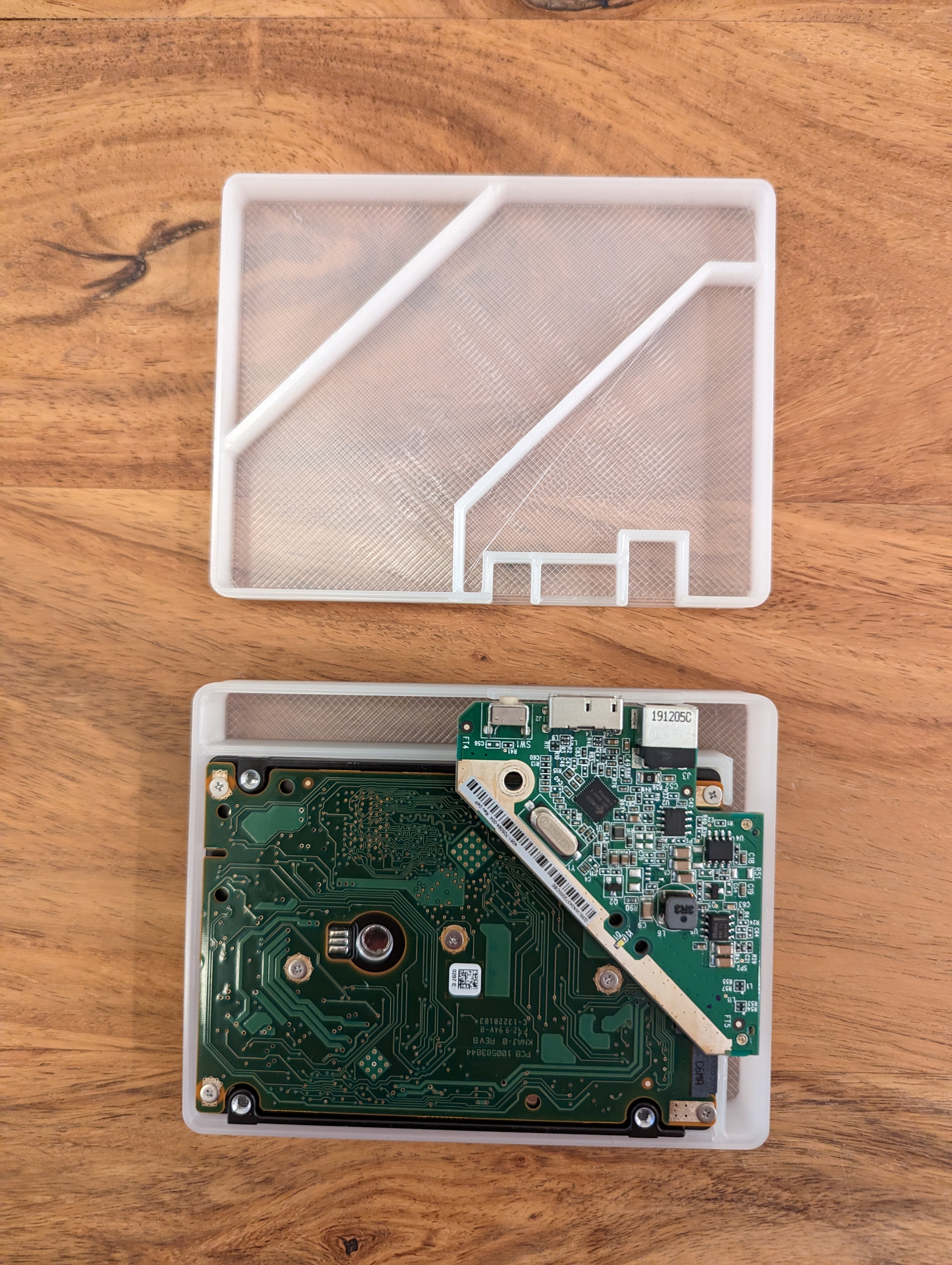 2.5mm Drive Enclosure for Shucked WD Elements Controller Board
