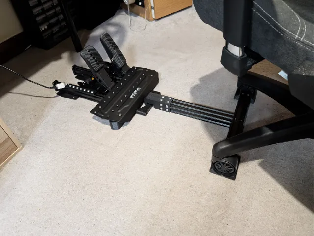Moza SRP-Lite + brake booster upgrade without sim rig