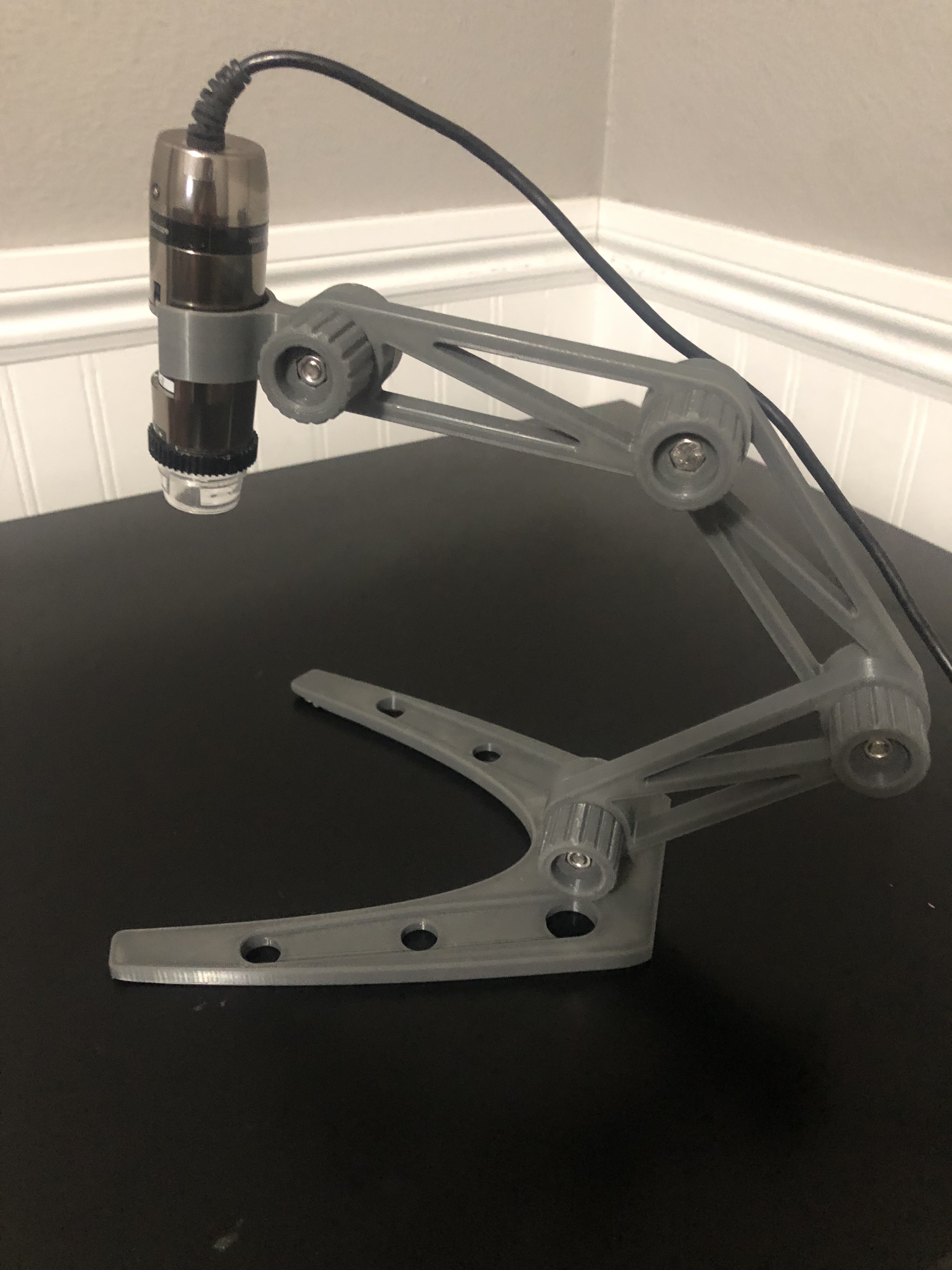Modular *Base* stand for electronic microscope *Print on a Mini 3D model thumbnail