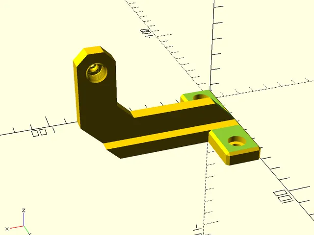PC4-M10 filament guide for 2020 aluminum extrusions