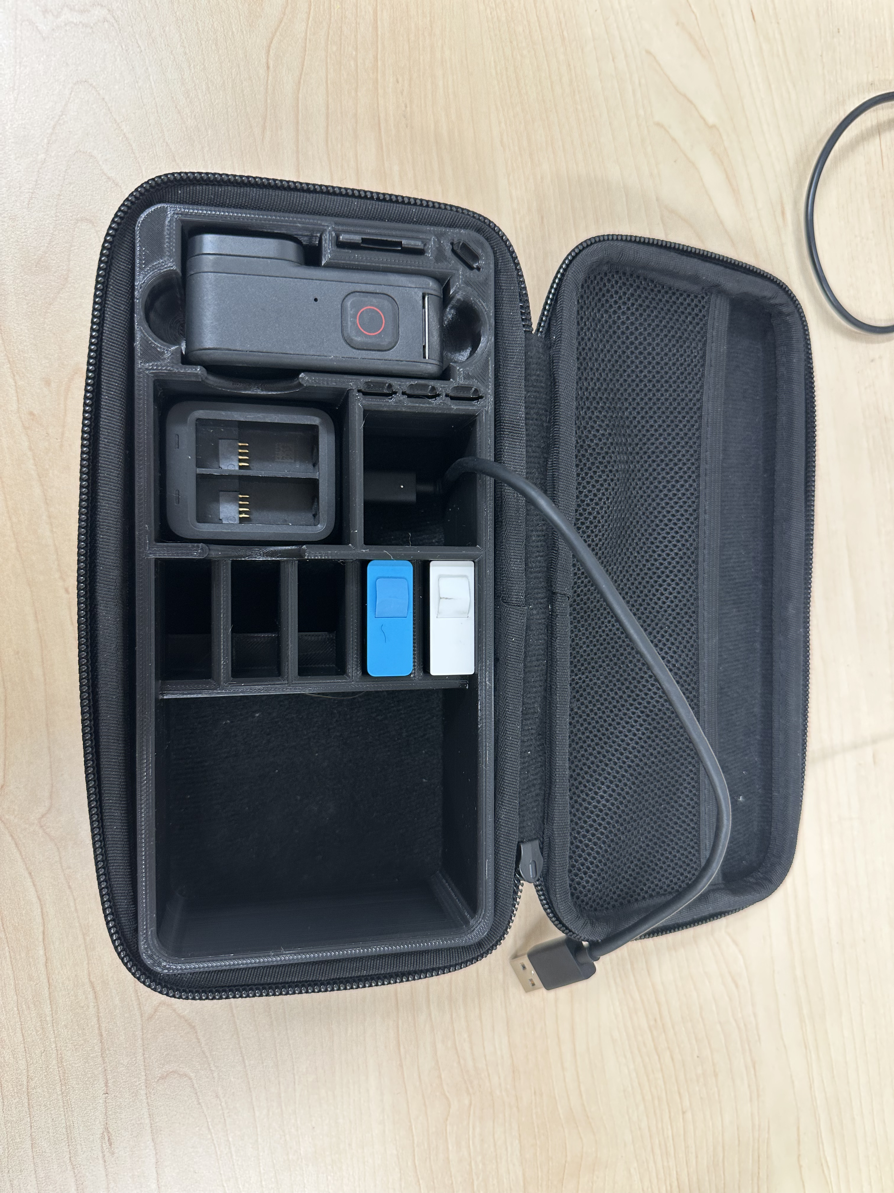 GoPro Hero 10 Case Inlay / Organizer (Remix) by Micha, Download free STL  model