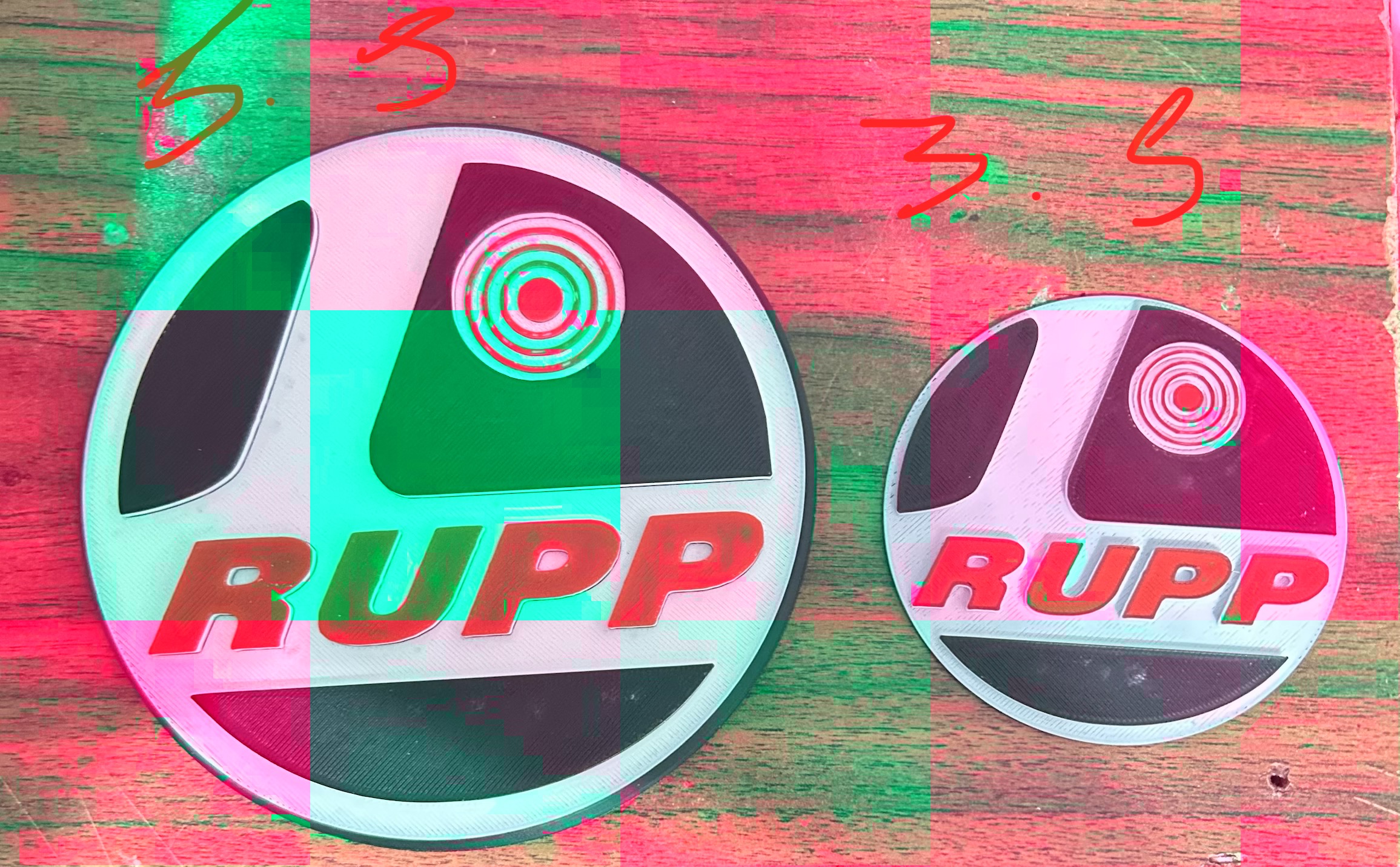 Rupp snowmobile emblem