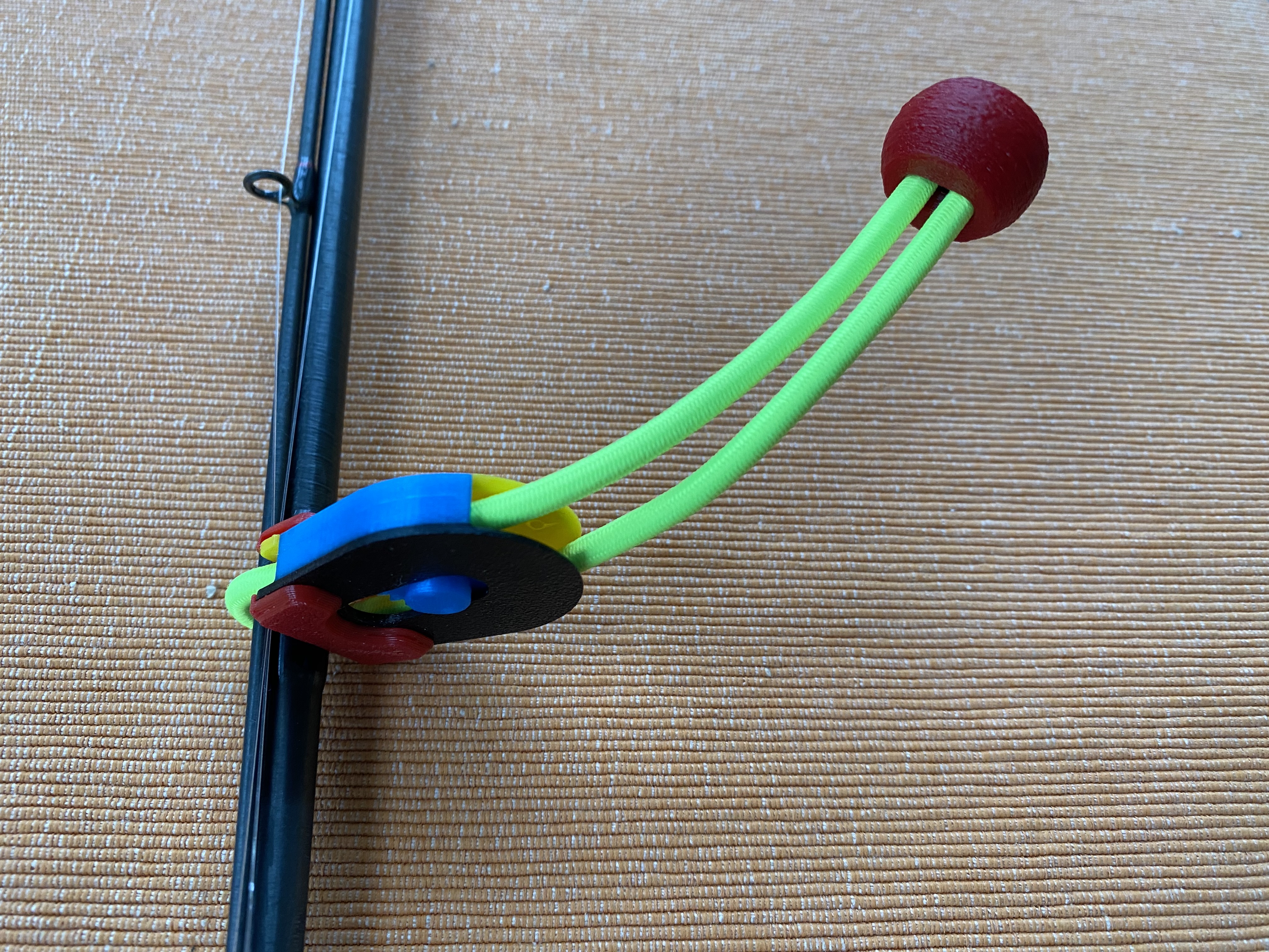 Fishing rod tensioner smal