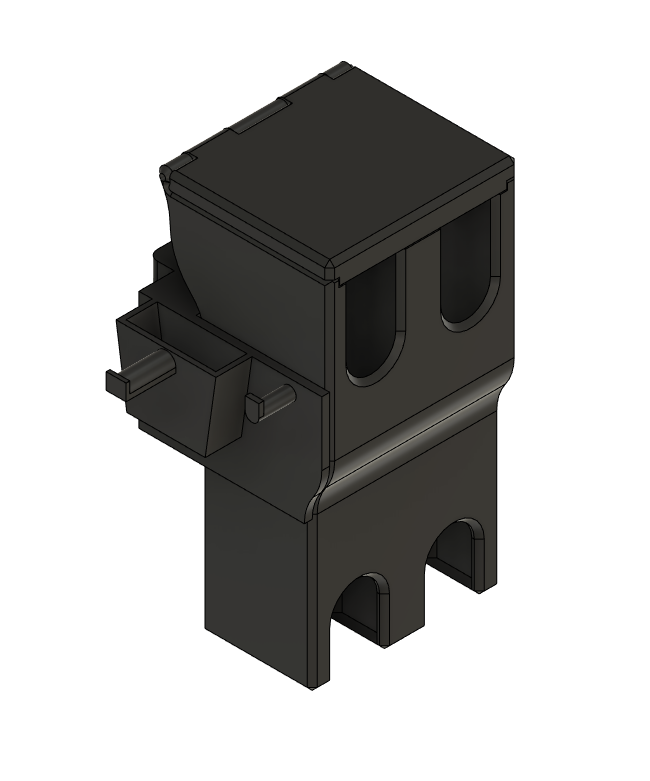 Makerbot Method X spare extruder holder by Marvin Download free STL
