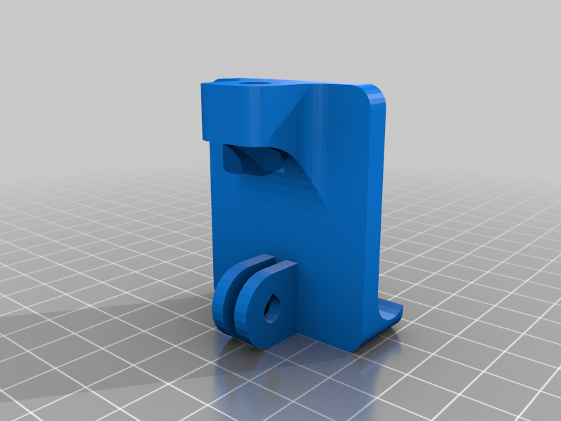 Phone Clamp Gopro mount by amilustre Download free STL model