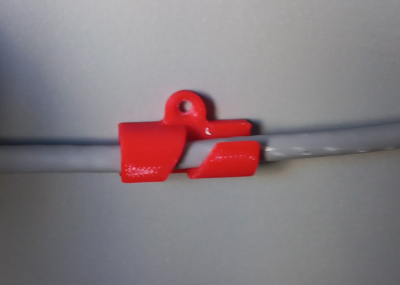 Wallmount UTP cable holder