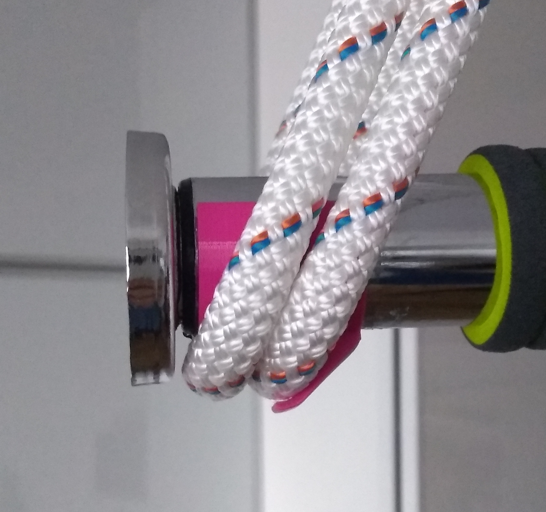 Pull up bar to single hook adapter