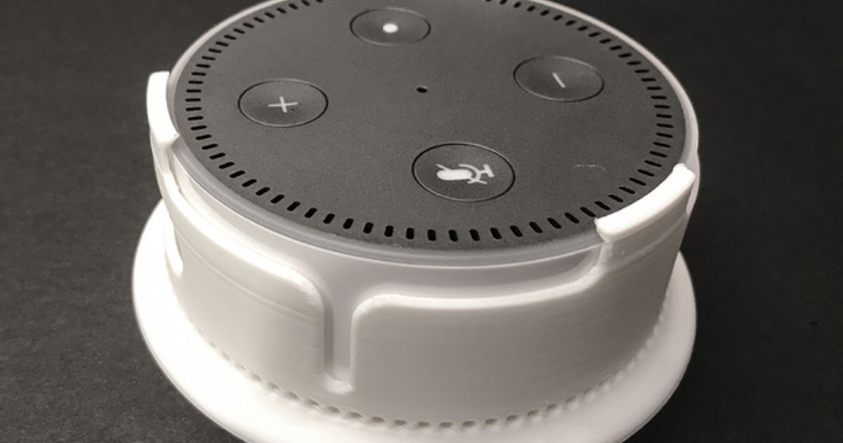Amazon Echo Dot (Gen 2) Under Mount by fasteddy