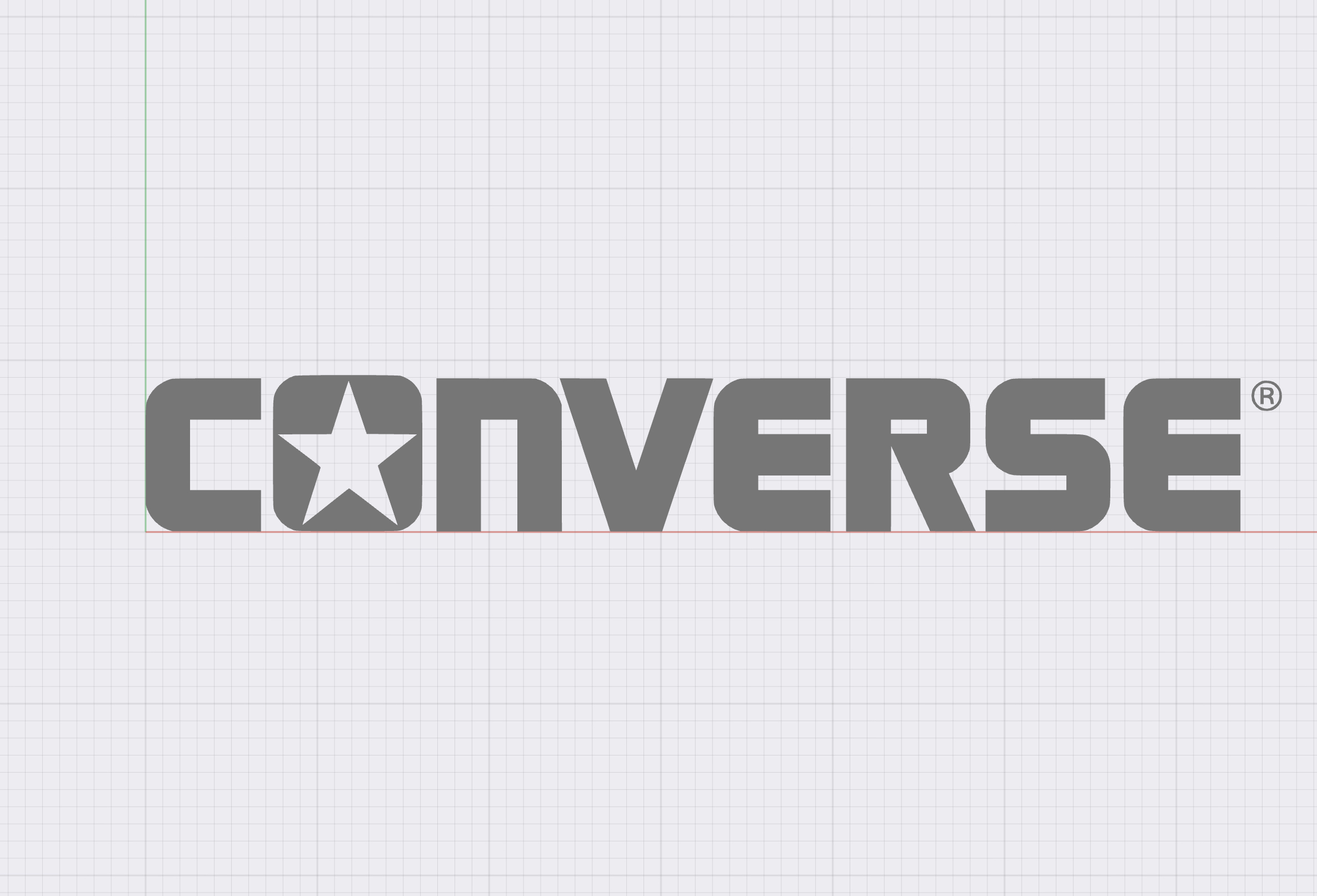 Converse Logo by ToxicMaxi Download free STL model Printables